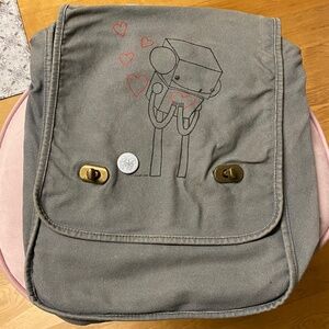 Shana Logic "Robot with scattered hearts" Field bag